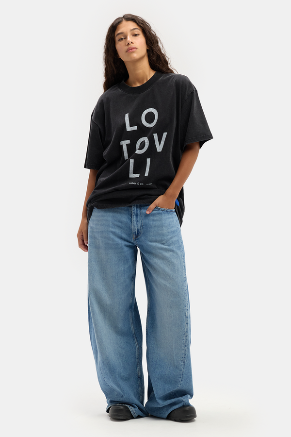 LO TOV LI (I'm Not Well) DUST BLACK unisex T-SHIRT