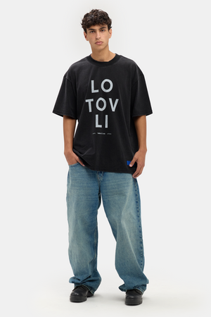 LO TOV LI (I'm Not Well) DUST BLACK unisex T-SHIRT