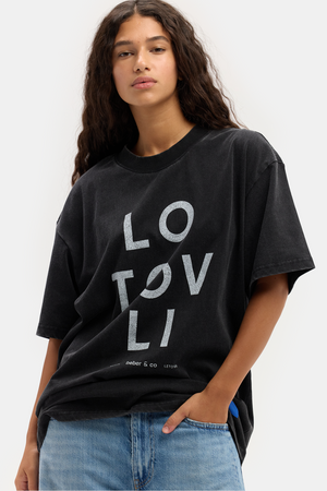 LO TOV LI (I'm Not Well) DUST BLACK unisex T-SHIRT